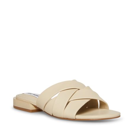 Mulas Steve Madden Kessy Mujer Beige | ES JSS064